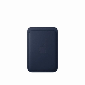 Apple MA6X4ZM/A iPhone FineWoven Wallet with MagSafe - Deep Blue