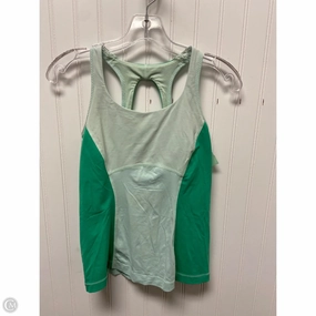 Athletic Tank Top By Lululemon In Green, Size: S