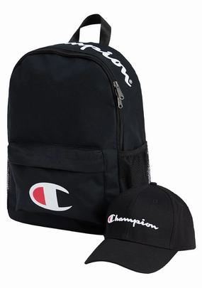 Champion Medium Backpack and Script Cap Pack