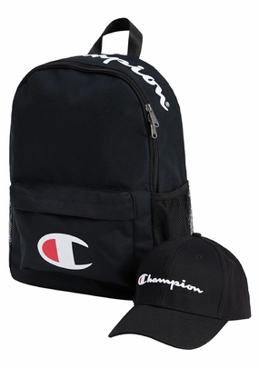 Champion Medium Backpack and Script Cap Pack