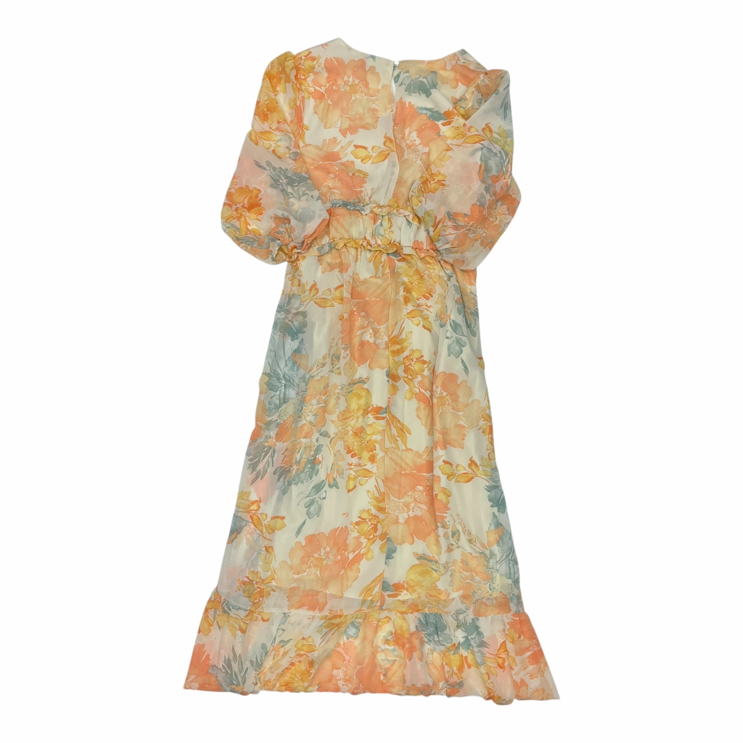 Dress Casual Maxi By Luxology In Floral Print, Size:M