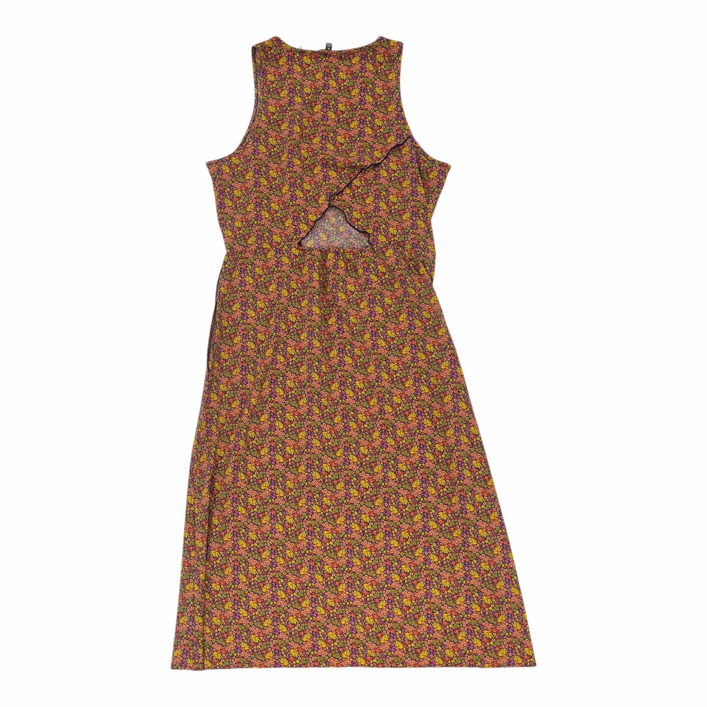 Dress Casual Maxi By Toad & Co In Blue & Yellow, Size:Xl