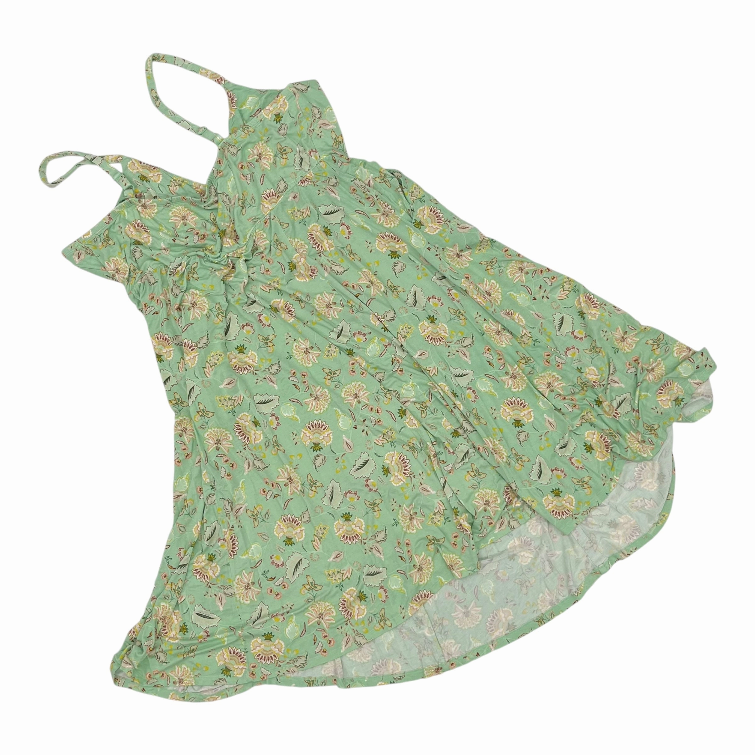 Dress Casual Midi By Torrid In Green, Size:3