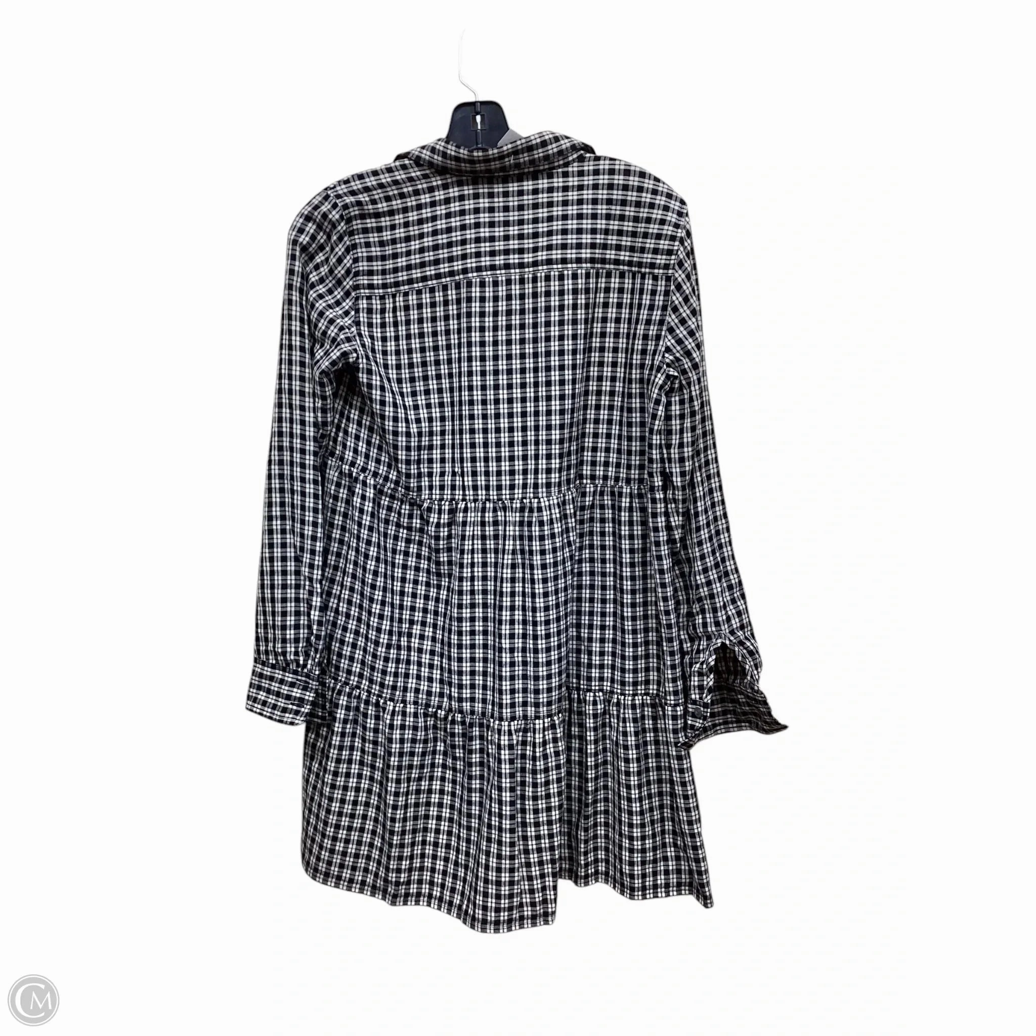 Dress Casual Short By Loft In Checkered Pattern, Size: Xs