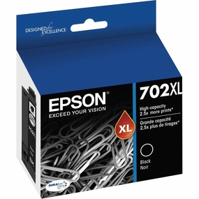 Epson T702XL120-S DURABrite Ultra Black High Capacity Cartridge Ink