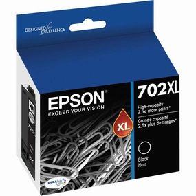 Epson T702XL120-S DURABrite Ultra Black High Capacity Cartridge Ink