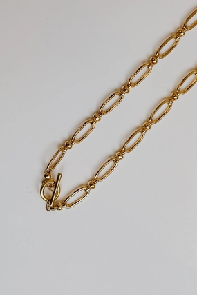 FINAL SALE - Bethany Gold Chain Necklace