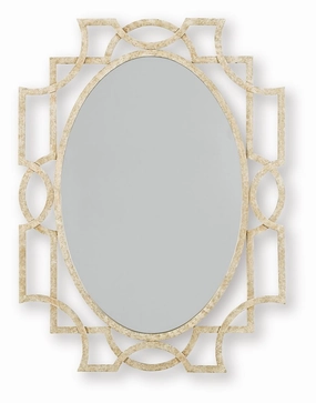 Fulkmore Antique Gold Finish Accent Mirror