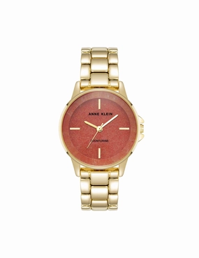 Gemstone Dial Bracelet Watch