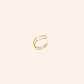 Handmade Double Hoop Nose Ring/Earring