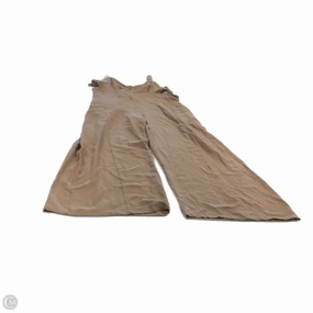 Jumpsuit By Clothes Mentor In Tan, Size: L