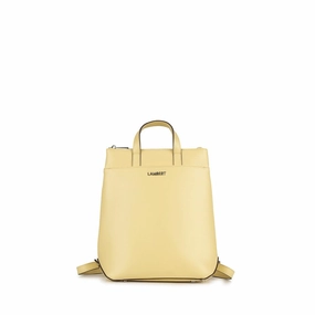 Le Millie - Sac à dos en cuir vegan honey