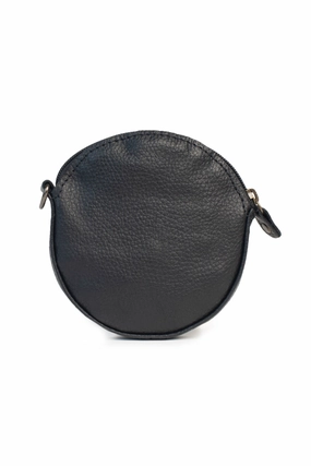 Rule Of Three Suki Coin Purse Pebbled Black