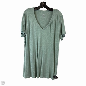 Top Short Sleeve Basic By Felina In Green, Size: Xl