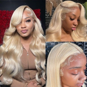 Upgrade 2.0 | 613 Blonde Skinlike Real HD Lace 13x6 Full Frontal Wigs Body Wave